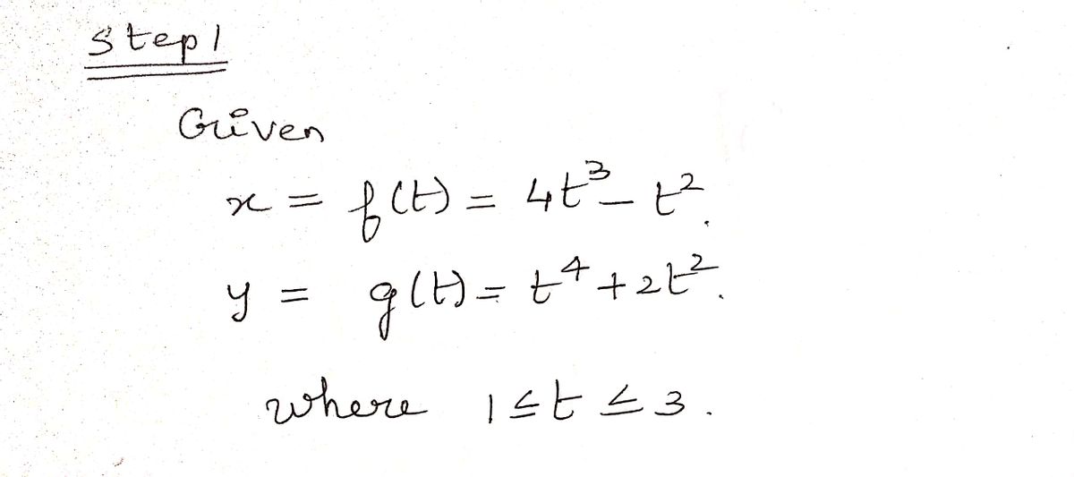 Calculus homework question answer, step 1, image 1